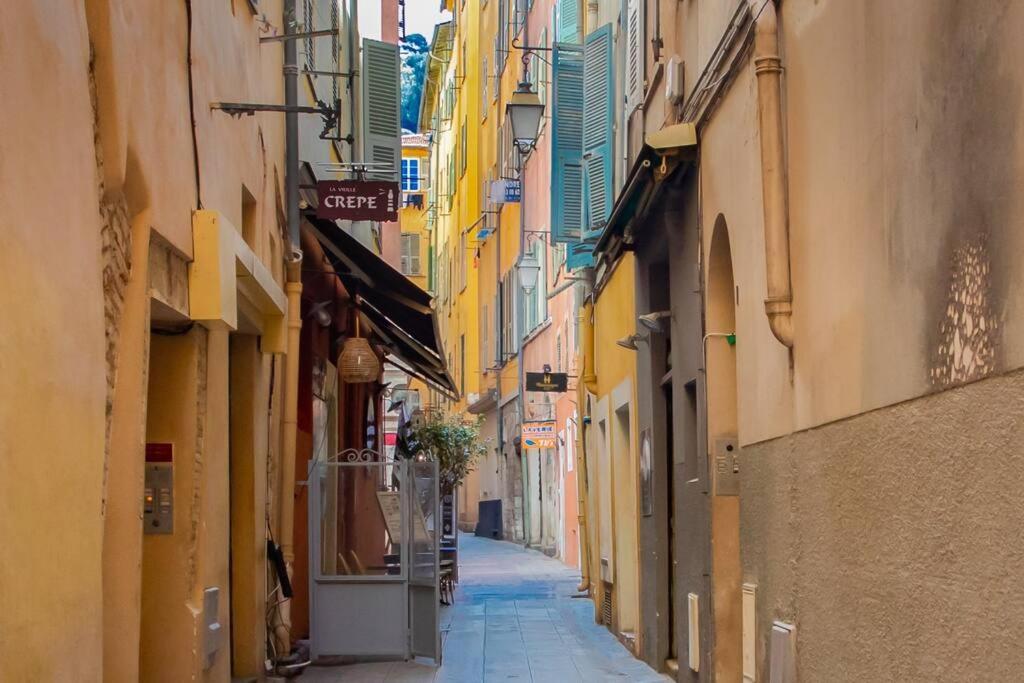 Ferienwohnung L23 Rossetti Old Town 3 Min To The Sea/Ac & Wifi Nizza Exterior foto